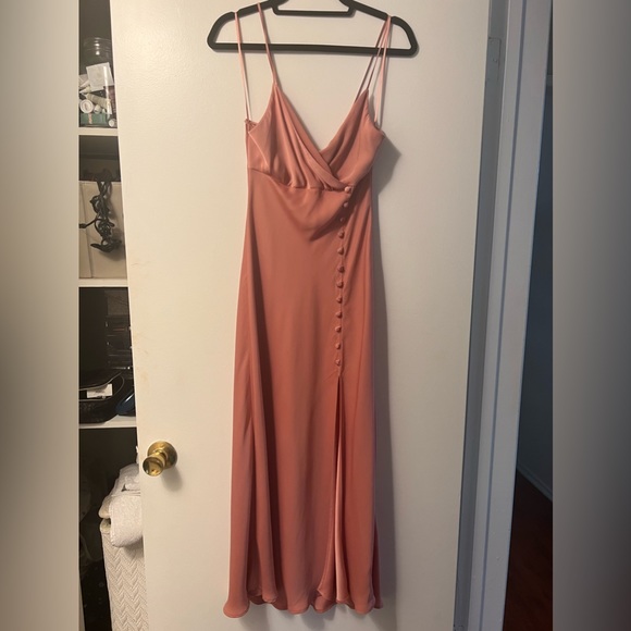 Zara Dresses Light Pink Satin Dress Zara Poshmark